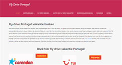 Desktop Screenshot of flydriveportugal.com