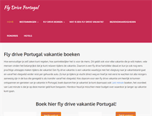 Tablet Screenshot of flydriveportugal.com